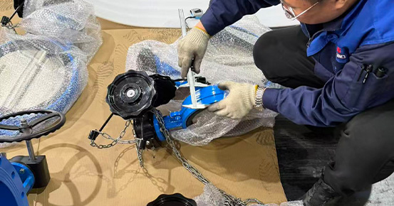 北非2.5吨时交钥匙工程装运前检验正在进行中