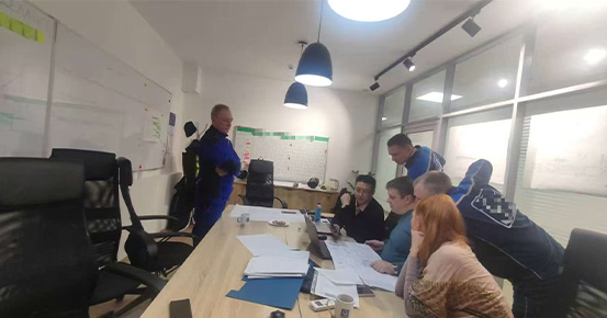 我们的工程师已抵达俄罗斯！