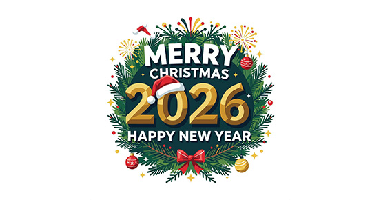 祝愿2026年一切顺利！感谢您一年来的合作。